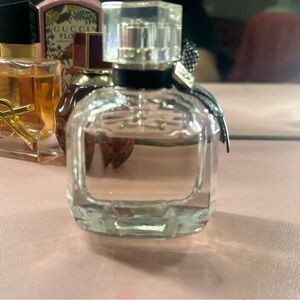 Yves Saint Laurent Clear Glass Perfume Bottle